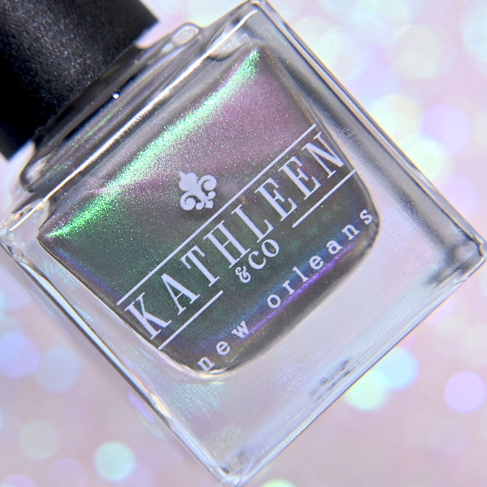 Nail polish with &
